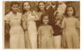 A Myrtle, A May, rissa, Ronnie, Elean, Pansy, Loy and Grand-pa.