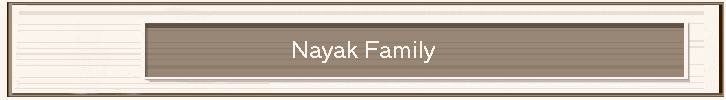 Nayak Family