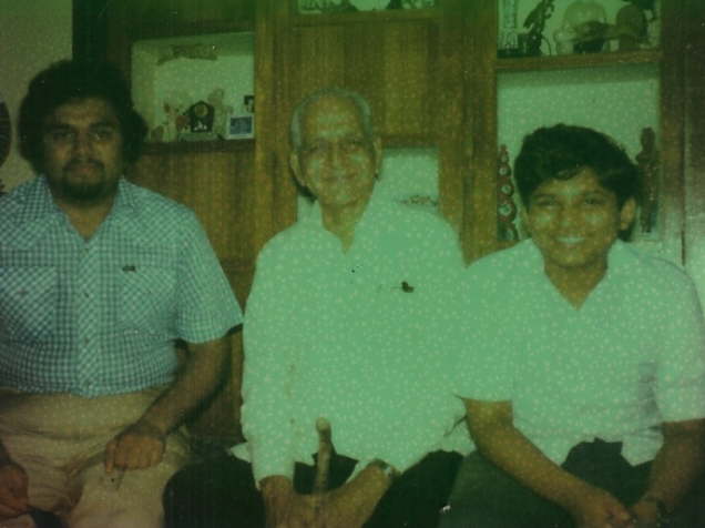 Ajja with Dineshmam and Chandru